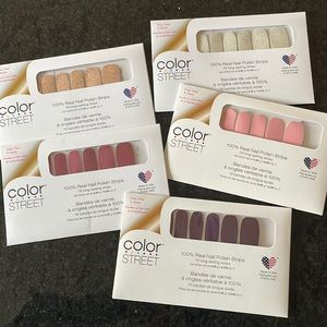 Color Street 5 pack set!